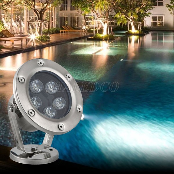 Ứng dụng đèn led âm nước HLUW1-5