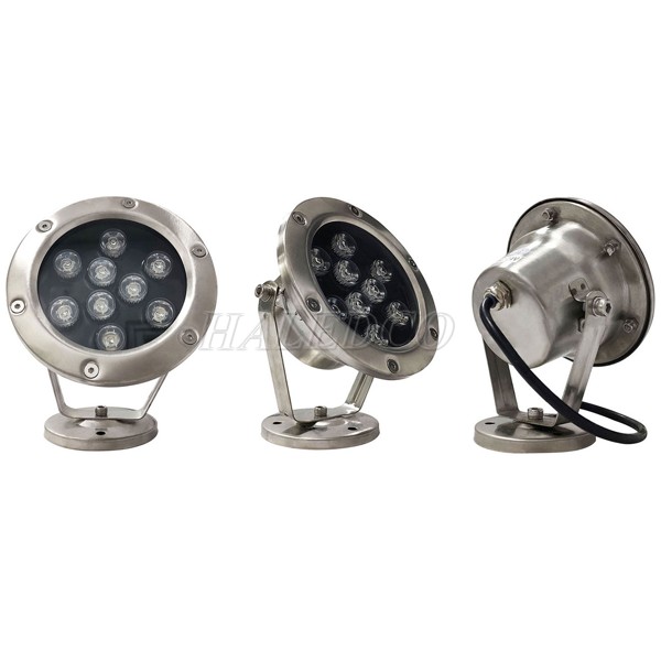 Kiểu dáng đèn LED âm nước 9w HLUW1-9
