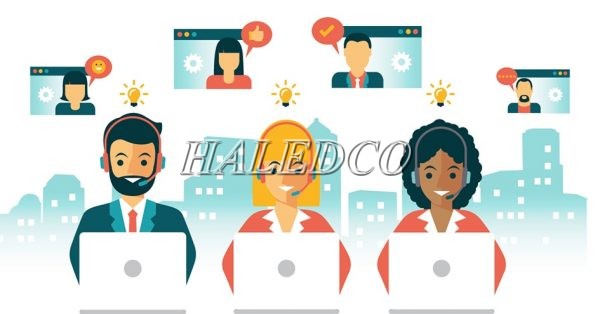 HALEDCO có đội ngũ nhân viên tư vấn chuyên nghiệp