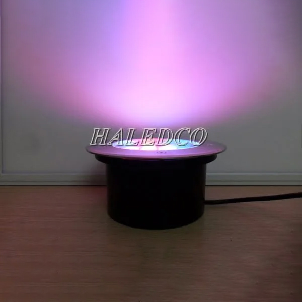 Kiểu dáng thân đèn LED âm đất HLUG1-5w RGB
