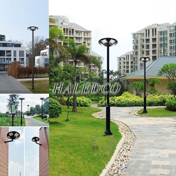 Cột đèn sân vườn nlmt HLMTSV8-50 chiếu sáng công viên
