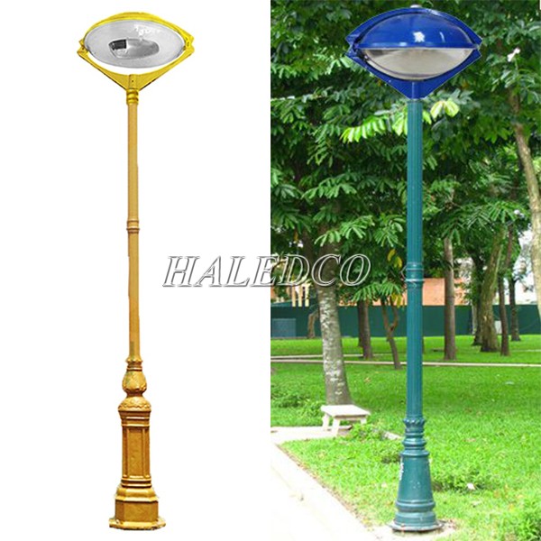 Cột đèn sân vườn HLV05-1CM có nhiều màu sắc