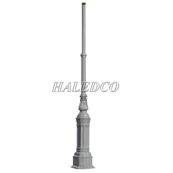 Sản phẩm HLV05-1CM sử dụng cột đèn DC05B
