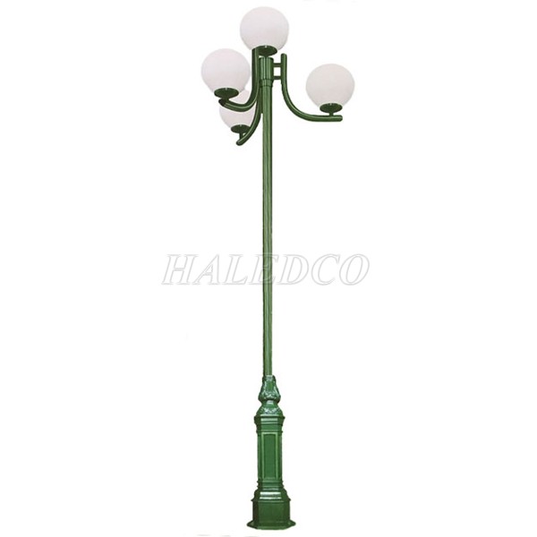 Kiểu dáng Cột đèn sân vườn HLV05-CH12-4-4DD