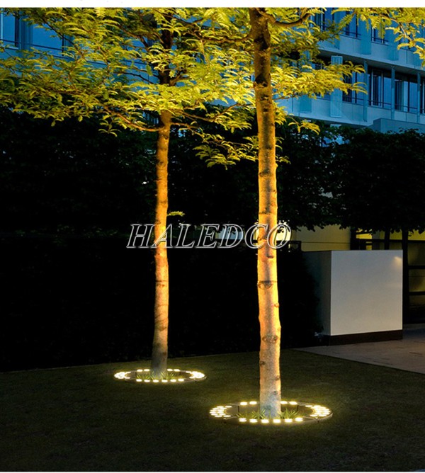 Ứng dụng của đèn LED chiếu gốc cây HLOG19-18