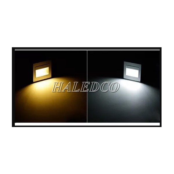 Màu ánh sáng phổ biến của đèn led hắt cầu thang HLTS31-3w