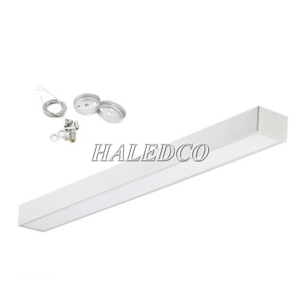 Chất liệu cấu tạo đèn LED panel thả trần HLPLDC1-65x1200/36w